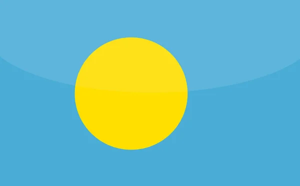 Σημαία Palau Χέρι Που Ηνωμένες Πολιτείες Χέρι Δολάριο Που — Διανυσματικό Αρχείο