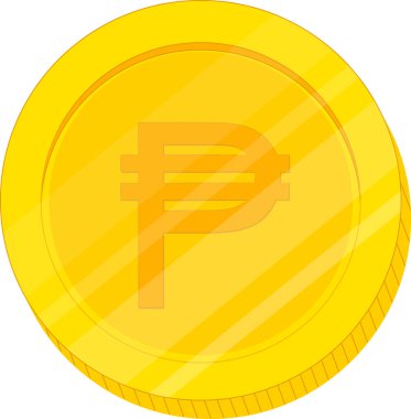 Filipin bayrağı el çizildi, Filipin pezosu el çizildi