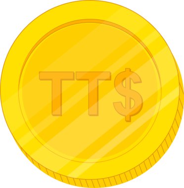 Trinidad ve Tobago bayrak el çizildi, Trinidad ve Tobago dolar el çizildi