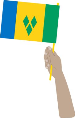 Ulusal bayrak ve Aziz Vincent ve El bombaları