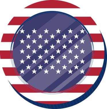 Amerikan Bayrağı el çizildi, ABD Doları el çizildi