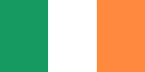 Flagga Elfenbenskusten — Stock vektor
