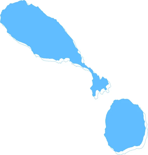 Costa Rica Térképe — Stock Vector