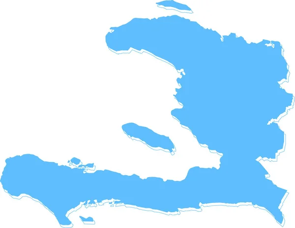 古巴地图 示意图 — 图库矢量图片