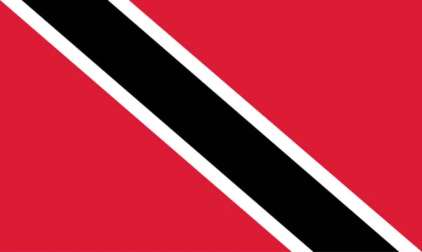 Trinidad Tobago Bandeira Mão Desenhada Trinidad Tobago Dólar Mão Desenhada — Vetor de Stock