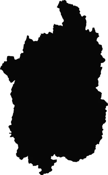 Χώρα Γαλλία Εικονίδιο Χάρτη Στερεό Στυλ — Διανυσματικό Αρχείο