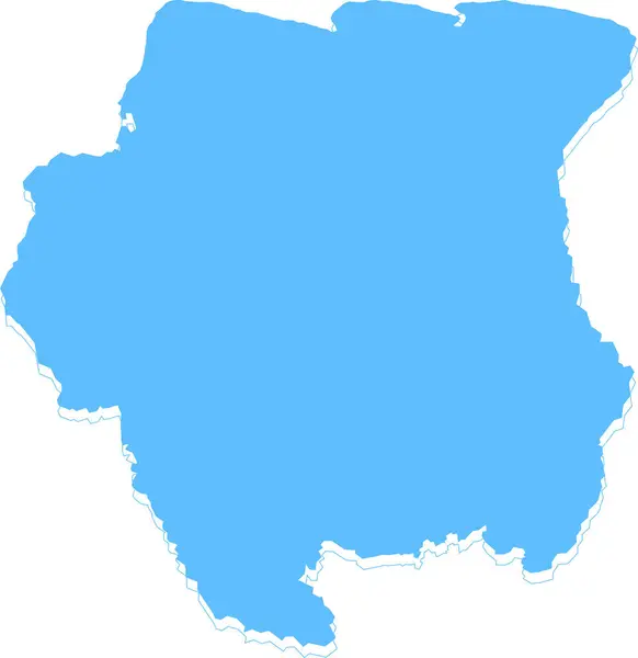 Hungary Ülkesinin Vektör Haritası — Stok Vektör