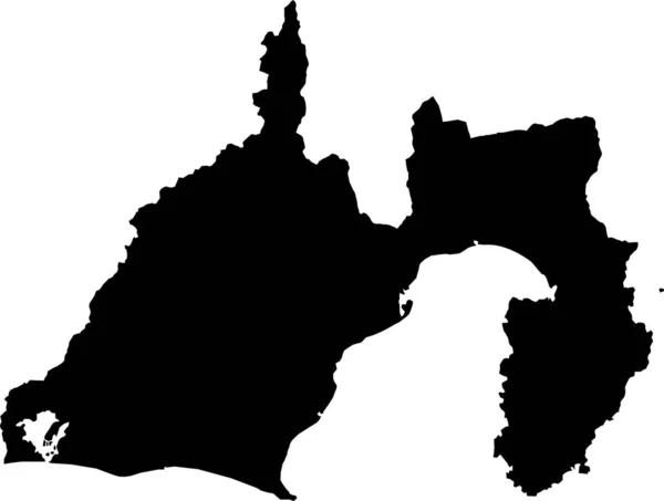 マダガスカルの国の地図 — ストックベクタ