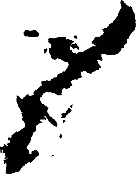 Χάρτης Της Κίνας Μαύρη Σιλουέτα Χάρτη Λευκό Φόντο Διάνυσμα — Διανυσματικό Αρχείο