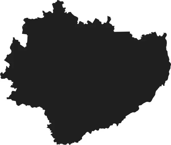 Peta Spain Dengan Peta Geografinya - Stok Vektor