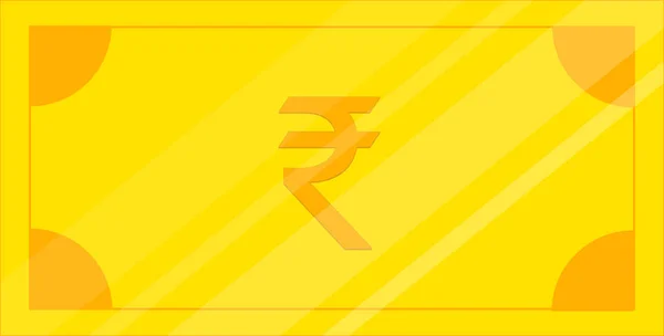 Иконка Рупии Знак Валютной Рупии Вектор — стоковый вектор