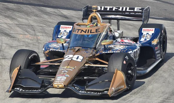 Long Beach April 2023 Indycar Driver Conor Daly Competing Long — Stock Photo, Image