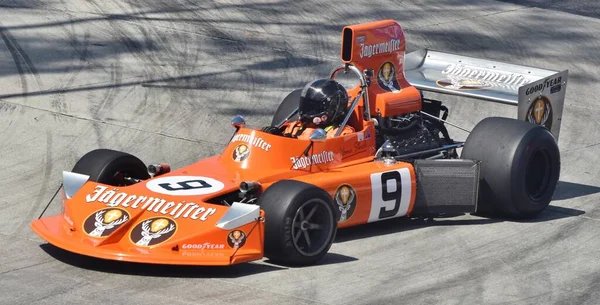 Long Beach 2023年4月15日 1974年F1赛季由Hans Joachim Stuck驾驶的长滩大奖赛741年3月 — 图库照片