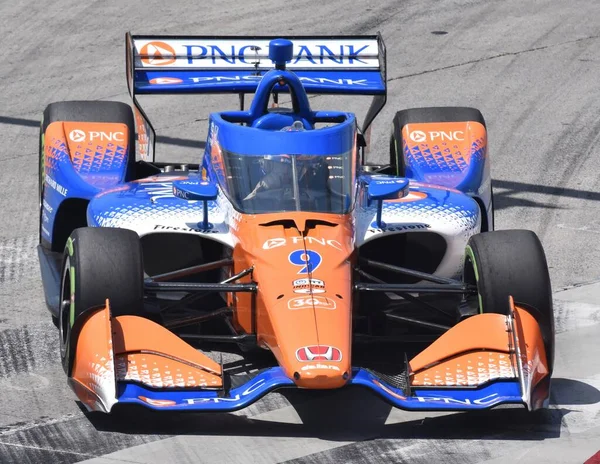 Long Beach April 2023 Indycar Driver Scott Dixon Competing Long — Stock Photo, Image