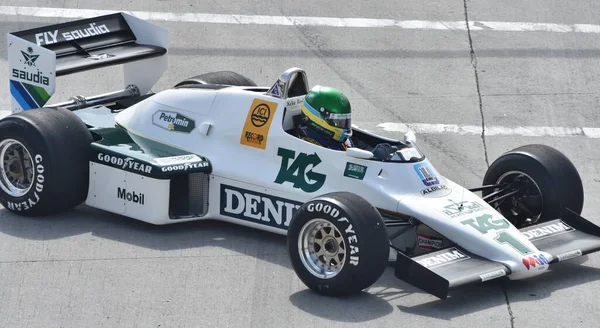 加利福尼亚州长滩 2023年4月15日 威廉姆斯Fw08C在长滩大奖赛 由Keke Rosberg在1983年F1赛季驾驶 — 图库照片