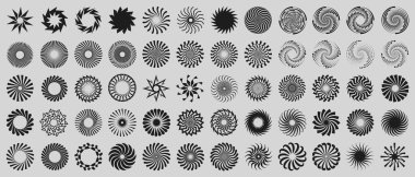 Acımasız Çember Şekiller, Havalı Geometrik Şekiller. Bauhaus Minimalist Grafik Tasarım Yuvarlak Elementleri. Moda Y2K Vektör İşaretleri. Temel Şekiller.