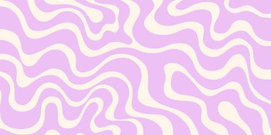 Soyut Psikedelik Harika Desen Sanatı. Y2k Trippy Doku Vektörü Tasarımı. Dalgalı Arkaplan.