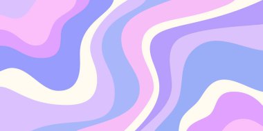 Cool Wavy Trippy Y2k Arkaplanı. Modaya uygun soyut Psikedelik Desen. Renkli Geometrik Soyut Sanat.