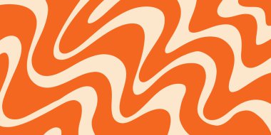 Psychedelic trippy y2k retro arka plan vektör tasarımı. Harika soyut hippi modeli. Serin geometrik dalga dokusu.