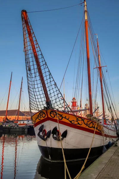 Den Helder Países Bajos Noviembre 2022 Barcos Históricos Antiguo Astillero —  Fotos de Stock