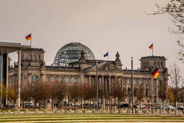 Berlin Almanya Kasım 2022 Alman Parlamentosu Berlin Deki Der Bundestag — Stok fotoğraf