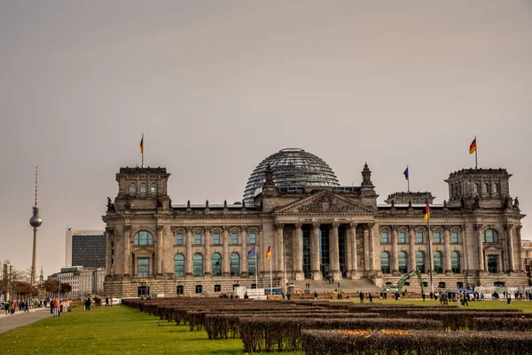 Berlin Almanya Kasım 2022 Alman Parlamentosu Berlin Deki Der Bundestag — Stok fotoğraf