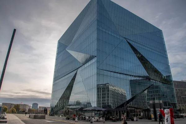 stock image Berlin, Germany. November 2022. The Cube at the Hauptbahnhof in Berlin. High quality photo