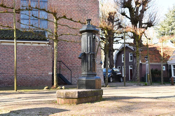 Broek Hollanda Waterland Şubat 2023 Hollanda Waterland Daki Kerkplein Eski — Stok fotoğraf
