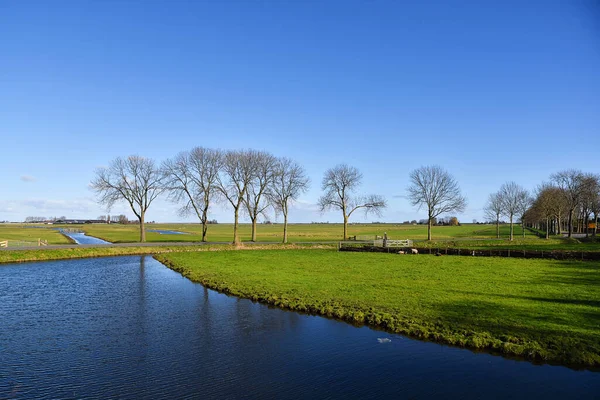 Edam Holandia Luty 2023 Wiejska Wieś Edam Holandia Północna Wysokiej — Zdjęcie stockowe