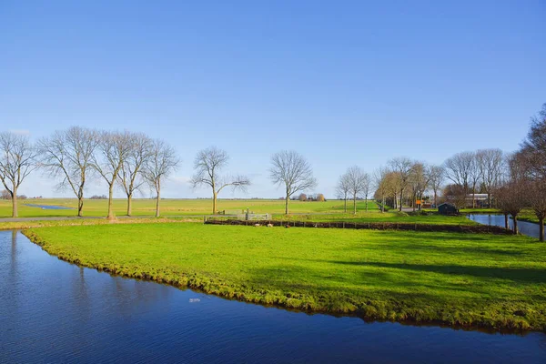 Edam Holandia Luty 2023 Wiejska Wieś Edam Holandia Północna Wysokiej — Zdjęcie stockowe