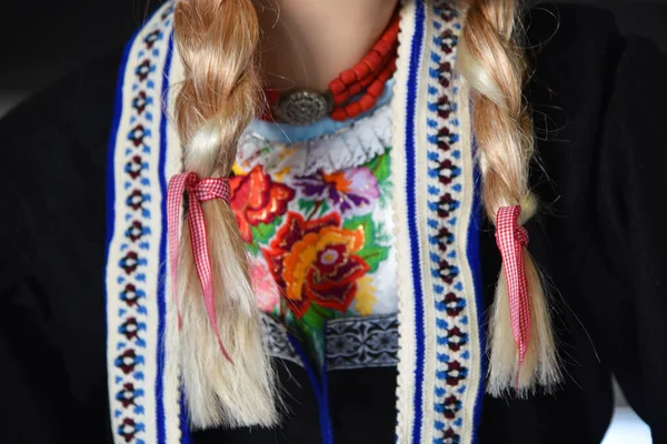 Broek Waterland Niederlande Februar 2023 Traditionelle Holländische Halskette Für Damen — Stockfoto