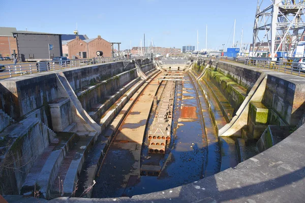 Den Helder Países Bajos Abril 2023 Viejo Dique Seco Puerto —  Fotos de Stock
