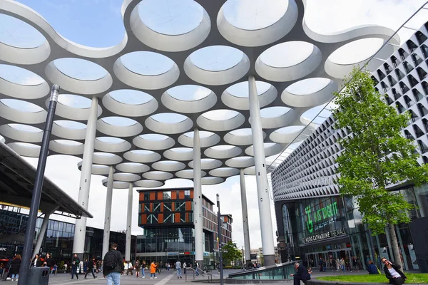 stock image Utrecht, Netherlands. May 2023. The roofing of the station square in Utrecht. High quality photo