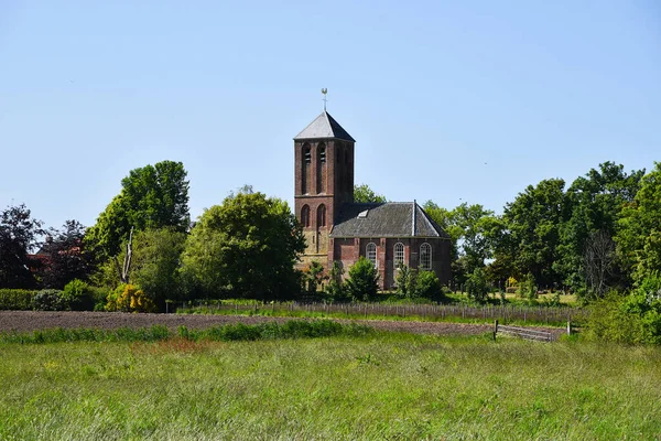 Westerland Netherlands June 2023 Old Church Westerland High Quality Photo — Stock Photo, Image
