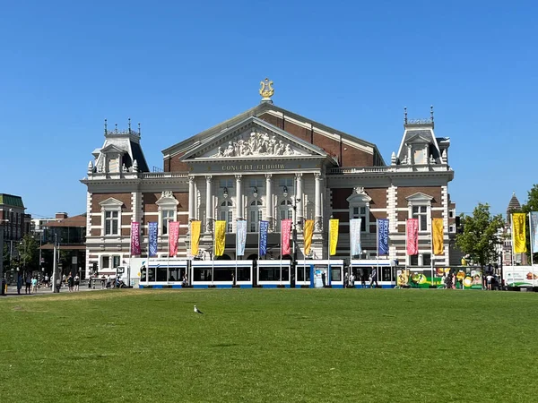 Amsterdam Hollanda Haziran 2023 Amsterdam Daki Konser Binası Yüksek Kalite — Stok fotoğraf