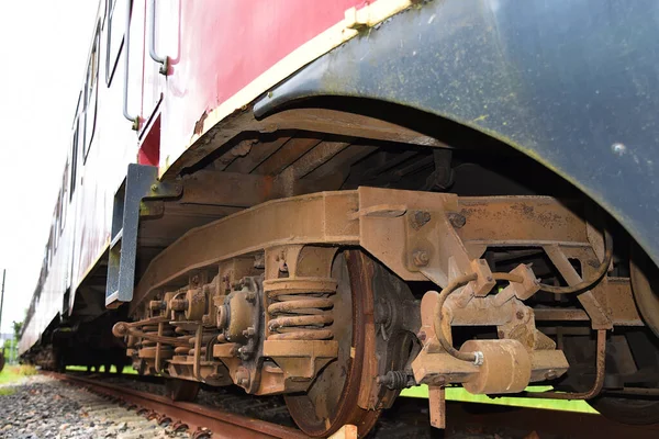 Utrecht Hollanda Mayıs 2023 Utrecht Teki Demiryolu Müzesinde Eski Trenler — Stok fotoğraf