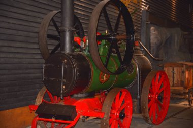 Utrecht, Hollanda. 8 Mayıs 2023. Utrecht 'teki demiryolu müzesinde eski trenler. Yüksek kalite fotoğraf