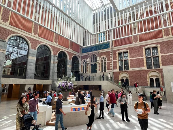 Amsterdam Netherlands August 2023 Entrance Lobby Rijksmuseum Inamsterdam High Quality — Stock Photo, Image
