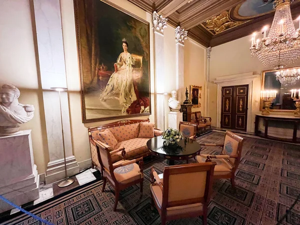 Amsterdam Netherlands August 2023 Interior Royal Palace Amsterdam High Quality — Stock Photo, Image