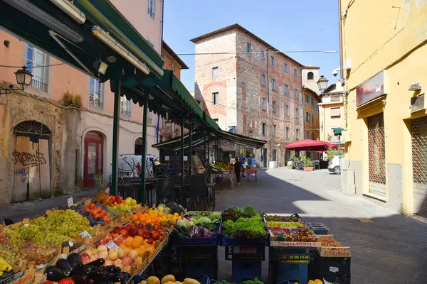 Піза Італія Вересня 2023 Плодоовочевий Ринок Пізі Тоскана Високоякісна Фотографія — стокове фото