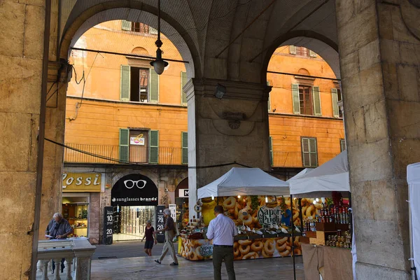 Пиза Италия Сентября 2023 Года Одна Многих Живописных Улиц Пизе — стоковое фото
