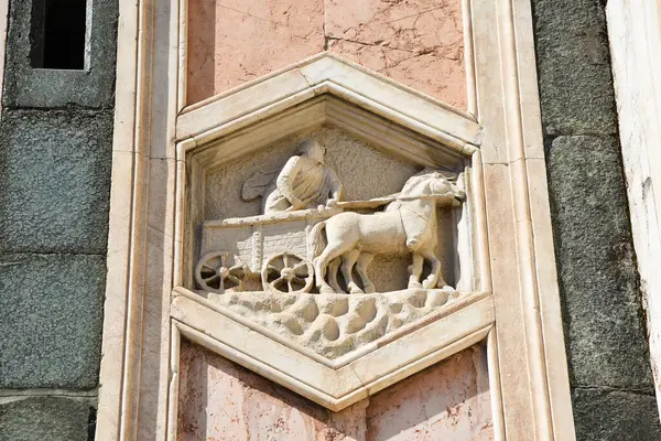 Florencie Itálie Září2023 Detailní Záběry Katedrály Santa Maria Del Fioro — Stock fotografie