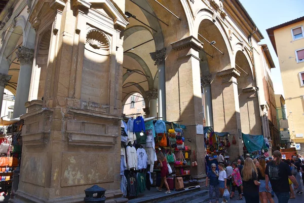 Florence Italy September 2023 One Many Tourists Markets Florence High — Stock Photo, Image