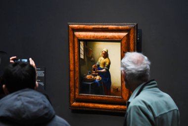 Amsterdam, Hollanda. 20 Ocak 2024. Amsterdam 'daki Rijksmuseum' un pek çok salonundan biri. Yüksek kalite fotoğraf
