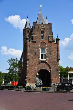 Haarlem, Netherlands. May 31, 2024. The old Amsterdam gate in Haarlem. High quality photo clipart