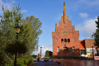 Medemblik, Netherlands. October 5, 2024. the old townhall of Medemblik, a little town in North Holland. High quality photo clipart