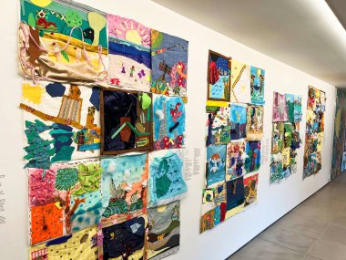 Amsterdam, Hollanda 'da. 20 Şubat 2025. Amsterdam 'daki Hart Müzesi' ndeki tablolar. Yüksek kalite fotoğraf