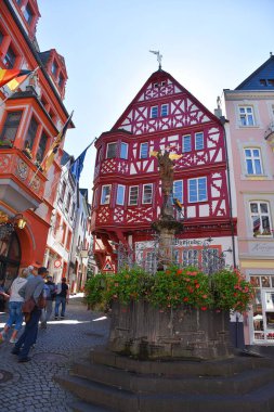 Bernkastel-Kues, Germany. September 23, 2025. The old town of Bernkastel-Kues, along the banks of the river Mosel in Germany. High quality photo