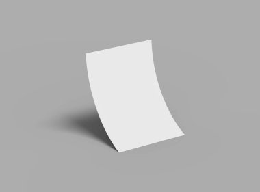 Boş 16.5x11.7 veya A4 Inc broşürü tasarımı sunar.