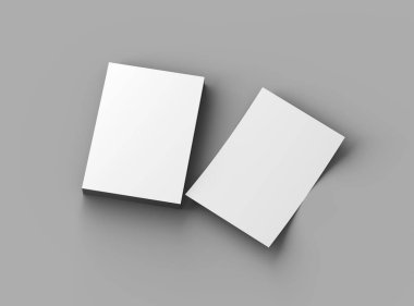 Boş 16.5x11.7 veya A4 Inc broşürü tasarımı sunar.